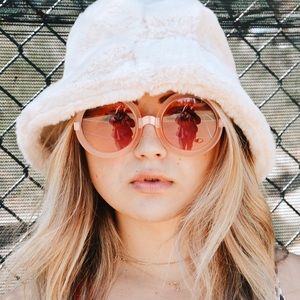 Barbie X Wildfox Malibu sunglasses in pink